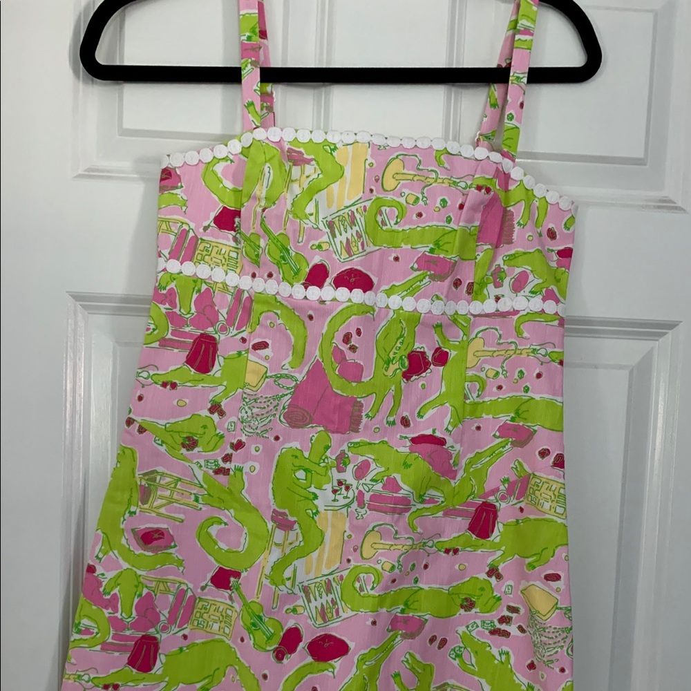 Lilly Pulitzer alligator dress
